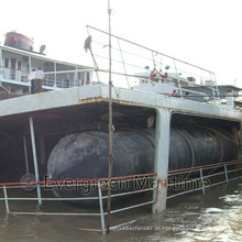 Airbag marinho de borracha para embarcação, navio transportar para fora